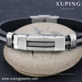 Bracelet-13-xuping moda aço homens jóias mens handmake pulseiras